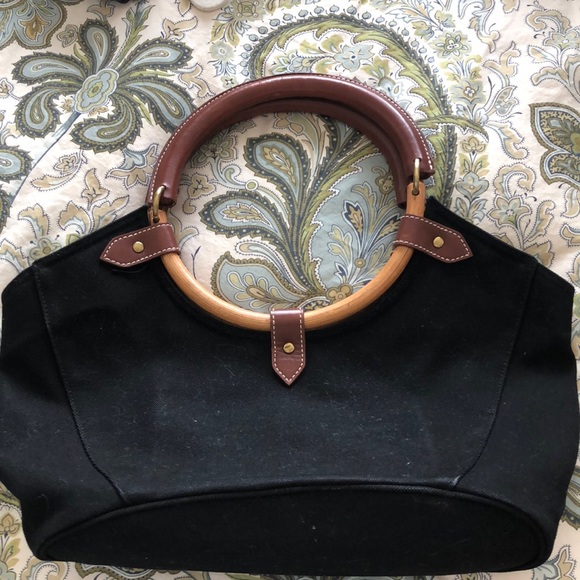 Ralph Lauren canvas handbag - Picture 1 of 5